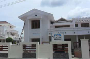 Ongoing villa project in Thiruvalla